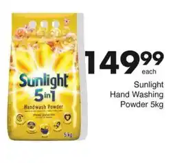 Save Sunlight Hand Washing Powder offer
