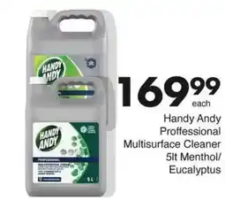 Save Handy Andy Proffessional Multisurface Cleaner Menthol/ Eucalyptus offer