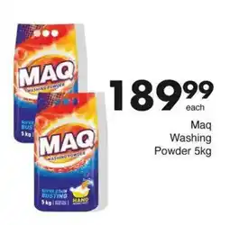 Save Maq Washing Powder offer