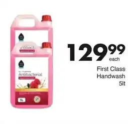Save First Class Handwash offer