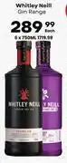 Liquor Junction Whitley Neill Gin Range-750ml offer