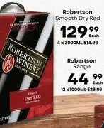 Liquor Junction Robertson Smooth Dry Red-3000ml offer