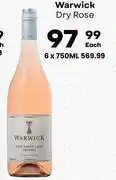 Liquor Junction Warwick Dry Rose-750ml offer