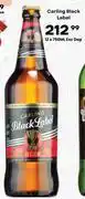 Liquor Junction Carling Black Label-12 x 750ml offer