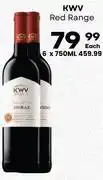 Liquor Junction KWV Red Range-750ml offer