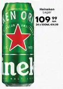 Liquor Junction Heineken Lager-6 x 500ml offer