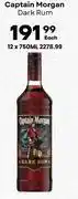 Liquor Junction Captain Morgan Dark Rum-750ml offer