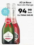Liquor Junction Jc Le Roux Non Alc Range-750ml offer