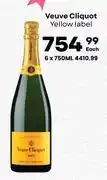 Liquor Junction Veuve Cliquot Yellow Label-750ml offer