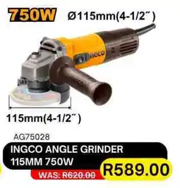 Legacy Industrial Supplies Ingco angle grinder 750w offer