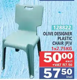Arrow Cash And Carry Olive designer plastic chair offer