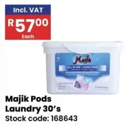 Africa Cash and Carry Majik Pods Laundry offer