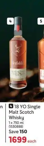 18 YO Single Malt Scotch Whisky