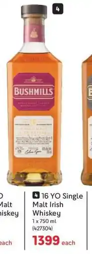Makro 16 YO Single Malt Irish Whiskey offer
