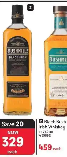 Makro Black Bush Irish Whiskey offer