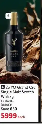 Makro 23 YO Grand Cru Single Malt Scotch Whisky offer