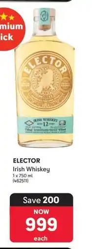 Makro ELECTOR Irish Whiskey offer