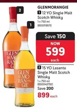 Makro GLENMORANGIE 12 YO Single Malt Scotch Whisky offer