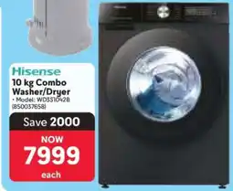 Makro Hisense 10 kg Combo Washer/Dryer offer