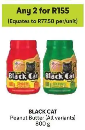 Makro Black Cat Peanut Butter All Variants offer