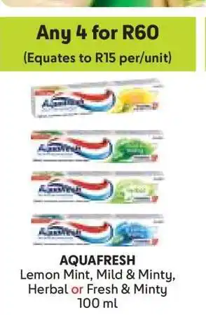 Makro AquaFresh offer
