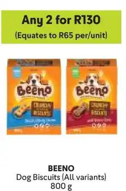 Makro BEENO Dog Biscuits (All variants) offer