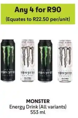 Makro MONSTER Energy Drink (All variants) offer