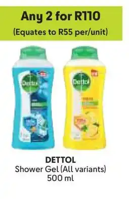 Makro DETTOL Shower Gel (All variants) offer
