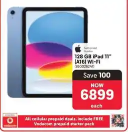 Makro 128 GB iPad 11” (A16) Wi-Fi offer