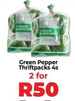 Food Lover's Market Green Pepper Thriftpacks 4s offer