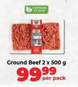 Food Lover's Market Ground Beef 2 x 500 g offer