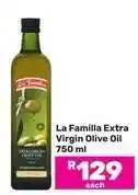 Game La Familla Extra Virgin Olive Oil 750 ml offer
