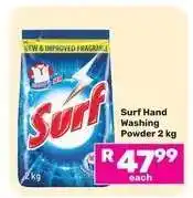Game Surf Hand Washing Powder 2 kg offer