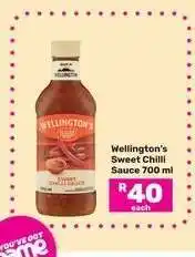 Game Wellington’s Sweet Chilli Sauce 700 ml offer
