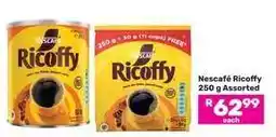 Game Nescafé Ricoffy 250 g Assorted offer