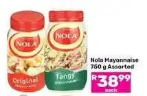 Game Nola Mayonnaise 750 g Assorted offer