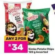 Game SIMBA POTATO CHIPS offer