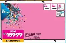 Game 85 4K QLED VIDAA Smart TV (85060) offer