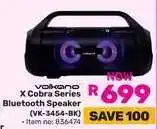 Game Volkano X-Cobra Series Bluetooth Speaker offer