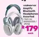 Game Volkano Amplify Bluetooth Headphones Assorted offer