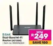 Game D-Link Dual-Band Wi-Fi Router (AC1200) offer