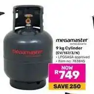 Game Megamaster 9 kg Cylinder offer