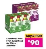 Game Liqui Fruit 100 % Fruit Juice Blend offer