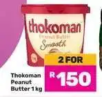 Game Thokoman Peanut Butter 1 kg offer