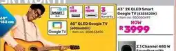 Game 43 2K QLED Smart Google TV (43ES520H) offer