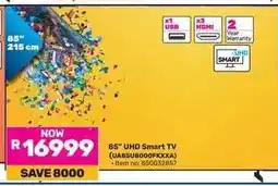 Game 85 UHD Smart TV offer