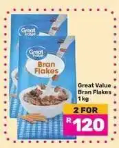Game Great Value Bran Flakes 1 kg offer