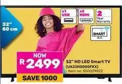 Game 32 HD LED Smart TV (UA32H5000FKX) offer