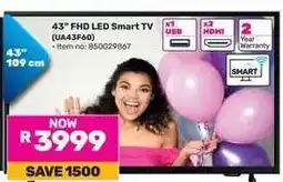 Game 43” FHD LED Smart TV (UA43F60) offer