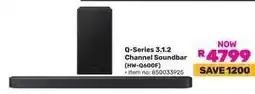 Game Q-Series 3.1.2 Channel Soundbar offer